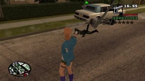Grand Theft Auto  San Andreas выбиваю деньги с жителей