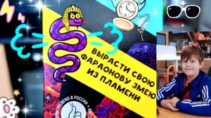 ФАРАОНОВА ЗМЕЯ. Химический опыт-эксперимент! Внимание, соблюдать технику безопасности!