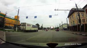 По дорогам России. Тула из окна автомобиля