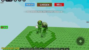 играем в роблокс гров и гарден