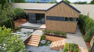 Дом из CLT панелей «Оpen village 52» от компании TIMATALO