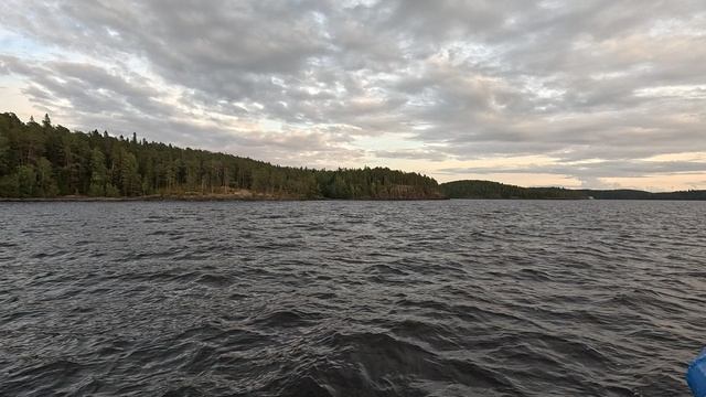 1-6 Остров Валаам морская прогулка от бух. Монастырская до бух. Большая Никоновская