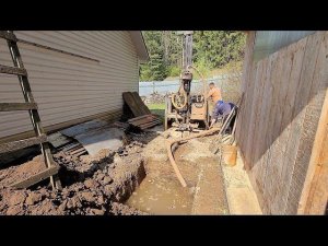 Тихое место для бурения скважины.Расположились на объекте .#бурение #скважина #буровоедело