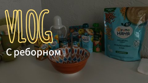 Влог с реборном Алесей