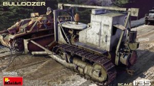 Распаковка MiniArt 1/35 35403 US Armored Bulldozer