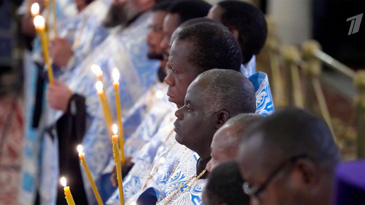 В России делегация африканского духовенства встретилась с Патриархом Московским и всея Руси Кириллом