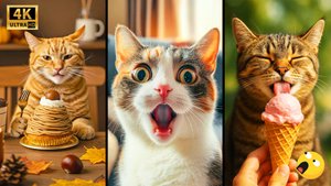 Коты и собаки, 🔥 которые заставят смеяться 😂 даже грустного — лучшие приколы 2025 😻