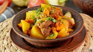 Просто, вкусно, по-домашнему. БАРАНИНА, ТУШЕННАЯ С ОВОЩАМИ