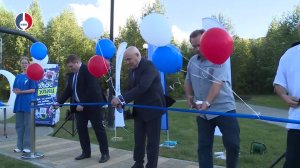 Торжественное открытие сквера, посвященного 80-летию атомной промышленности