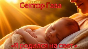 В стиле Сектор Газа -  Я родился на свет