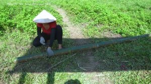 Building A Bamboo Farm Gate - Leave The Noisy City To The Countryside | Hoang Thu Hoai