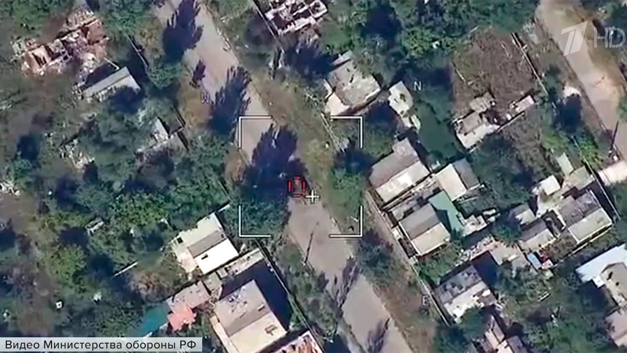 Российские бойцы ведут бои за Красноармейск