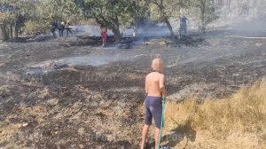 Возгорание в районе п. Сахарная головка.