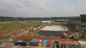 Строительство многофункционального павильона для киносъемок на площадке кинопарка МОСКИНО