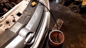 Замена масла через щуп