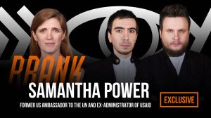 Prank with Former US Ambassador to the UN and Ex-administrator of USAID Samantha Power