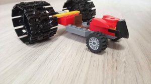 обзор на машину с гигантскими задними колёсами