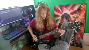 Dream Theater. Алексия - 12 лет. The Best Of Times. Соло на электрогитаре