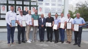 Церемония награждения сотрудников ГК "Территория жизни" на День строителя