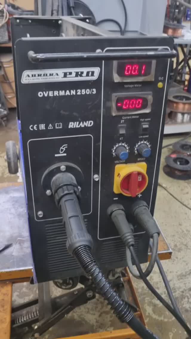 Ремонт Aurora PRO Overman 250/3 смотреть онлайн