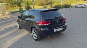 Golf 6 black 3d
