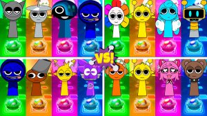 ВСЕ СПРУНКИ МЕГАМИКС 69-72 уровни - Мультики про Спрунке | МУЛЬТФИЛЬМЫ SPRUNKI в Tiles Hop