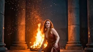 Epic Gregorian Power Metal Litany of Ashes with Orchestral Fire