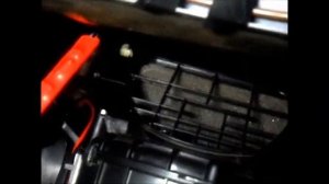 Работа заслонки