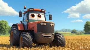 Мультик про трактор| песенка про трактор| мультик для детей