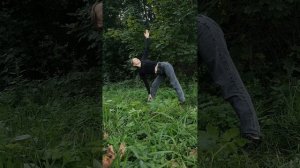 йога зарядка "Плоский живот"