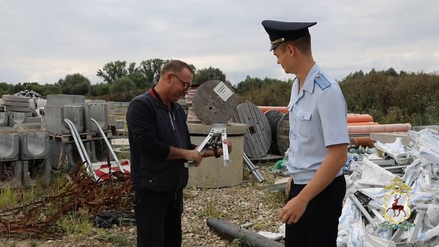 Представитель строительной компании поблагодарил полицейских Нижегородской области за работу смотреть онлайн