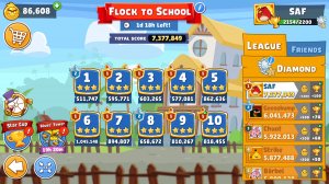 Angry Birds Friends. Flock to School (28.08.2025). Все уровни 3 звезды. Прохождение от SAFa