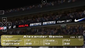 НХЛ 4 тур Вашингтон Кэпиталс - Нью-Йорк Рейнджерс. Gretzky NHL 06 #игра #nhl #gretzky #capitals