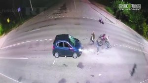 Под Тулой водитель сбил трёх несовершеннолетних питбайкеров