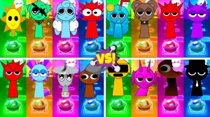 ВСЕ СПРУНКИ МЕГАМИКС 65-68 уровни - Мультики про Спрунке | МУЛЬТФИЛЬМЫ SPRUNKI в Tiles Hop