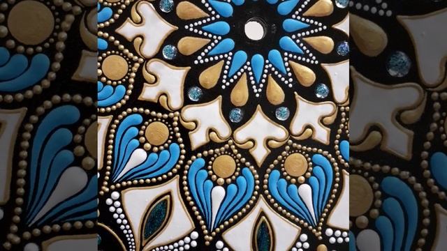 Точечная и текстурная роспись часов смотреть онлайн