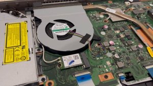 ASUS X756UV. UPgrade. Разбор и чистка