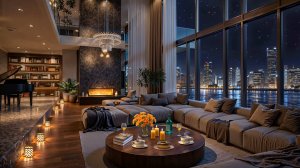 Ночной Джаз в Городе | Спокойная Музыка для Отдыха и Релакса