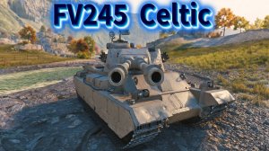 FV245 Celtic - Прокачка горца в килте))) #миртанков #wot #worldoftanks #танки