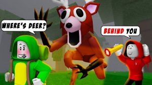 Джей Джей и Майки стали ОХОТНИКАМИ в игре «99 ночей в лесу» мультики роблокс | Робуксы по ссылке