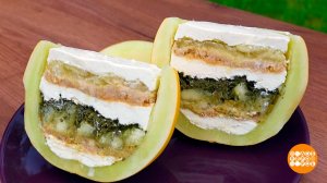 Готовим чизкейк в дыне. Доброе утро. Фрагмент выпуска от 28.08.2025