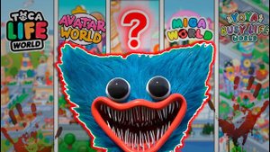 СОЗДАНИЕ ХАГГИ ВАГГИ В РАЗНЫХ ИГРАХ 👧  AVATAR WORLD ❤ POPPY PLAYTIME