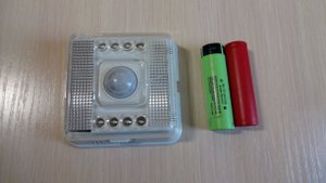 Переделка светильника под литий.