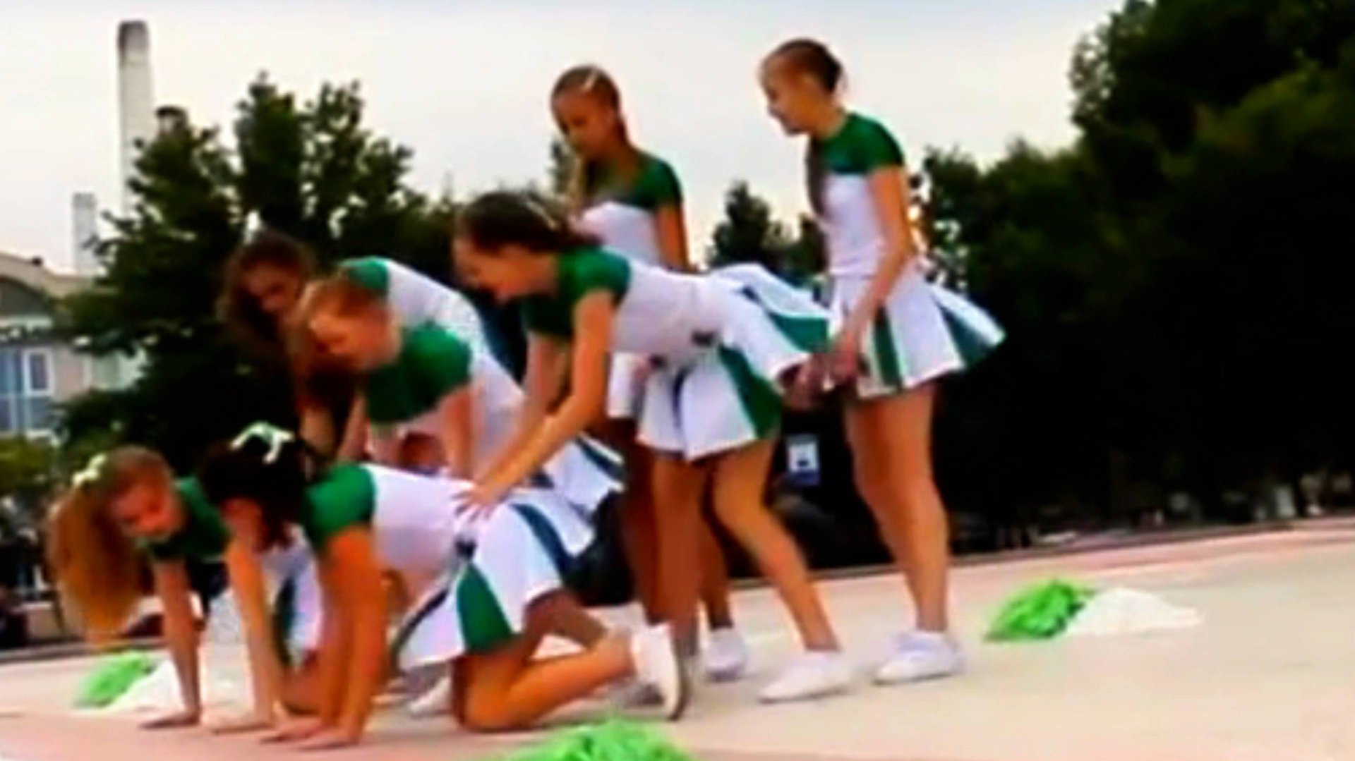 Хореографический ансамбль Аверс - Черлидеры 29.06.2014 смотреть онлайн