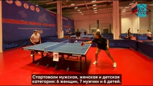 Турнир по настольному теннису в Волгограде