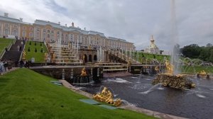 Фонтаны Петергофа.