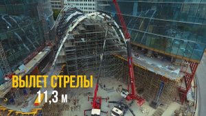 Работа автовышки Hyundai HD120 на Кутузовском проезде 32 | Ragnar Machinery