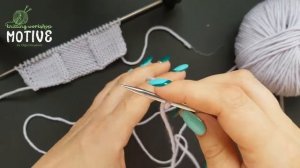 НАБОР ПЕТЕЛЬ. Изнаночный скрестный набор