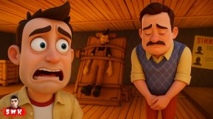 ШОУ ПРИВЕТ СОСЕД! ГУФ УМЕР ОПЯТЬ! ИГРА HELLO NEIGHBOR ПРОХОЖДЕНИЕ МОДА NEIGHBOR AND THE INK MACHINE!