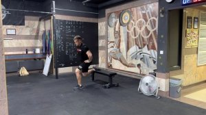 Болгарские выпады (болгарские сплит-приседания)| Bulgarian split squats